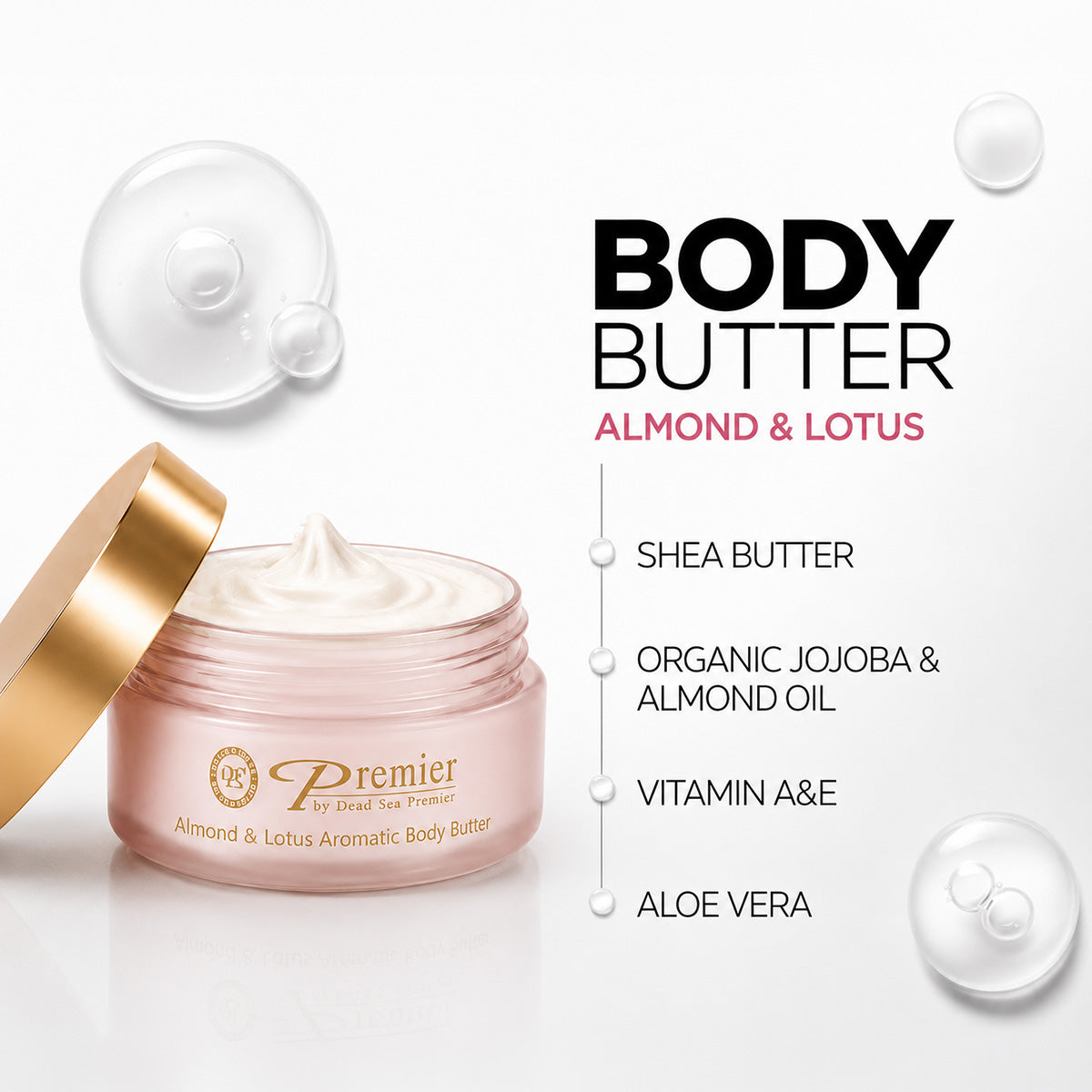Aromatic Body Butter - Almond & Lotus