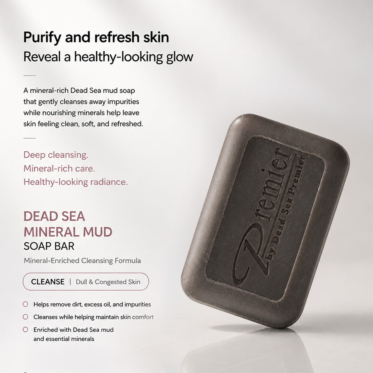 Dead Sea Mineral Mud Soap