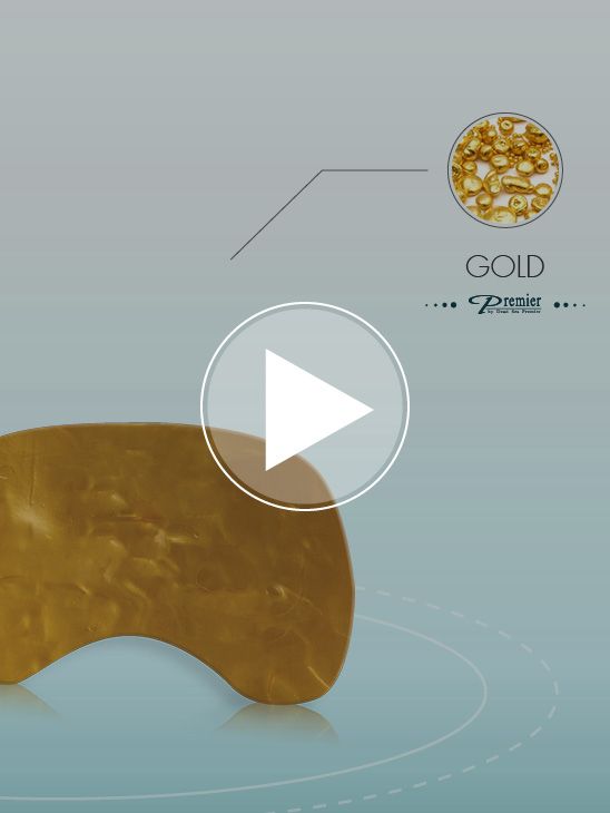 Premier Satin Gold Reviving Neck & Décolleté Collagen Mask Treatment K61