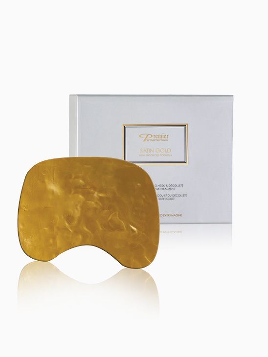 Premier Satin Gold Reviving Neck & Décolleté Collagen Mask Treatment K61